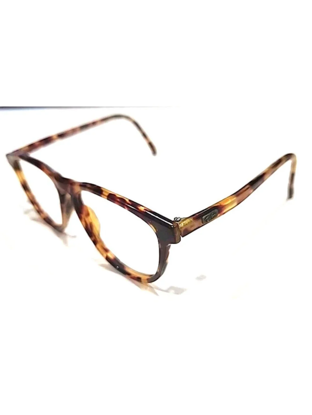 Ray Ban B&L W1593 Style 1 Vintage Tortoise Oversized Sunglasses Frame USA Read